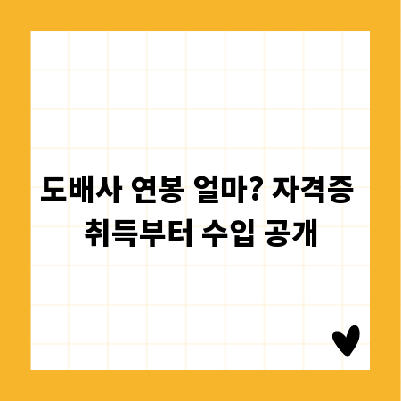 도배사 연봉 얼마? 자격증 취득부터 수입 공개