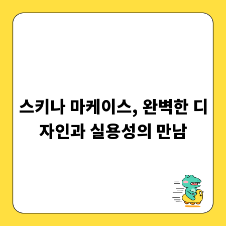 스키나 마케이스, 완벽한 디자인과 실용성의 만남